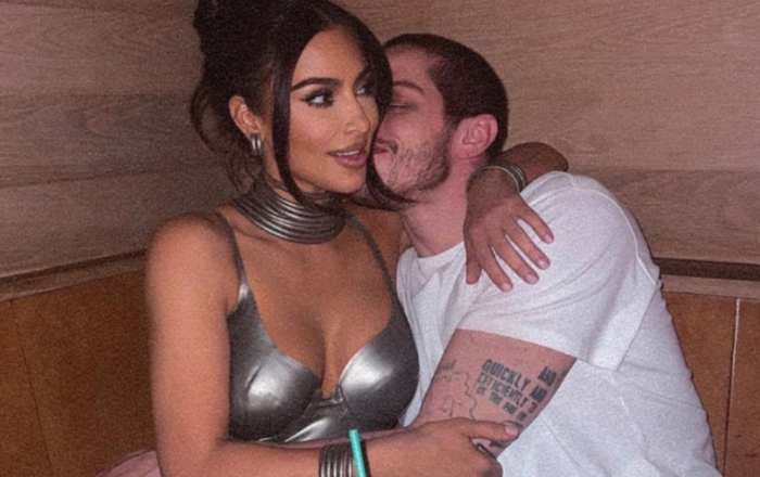Kim Kardashian, muy preocupada por acosador que amenaza a Pete Davidson