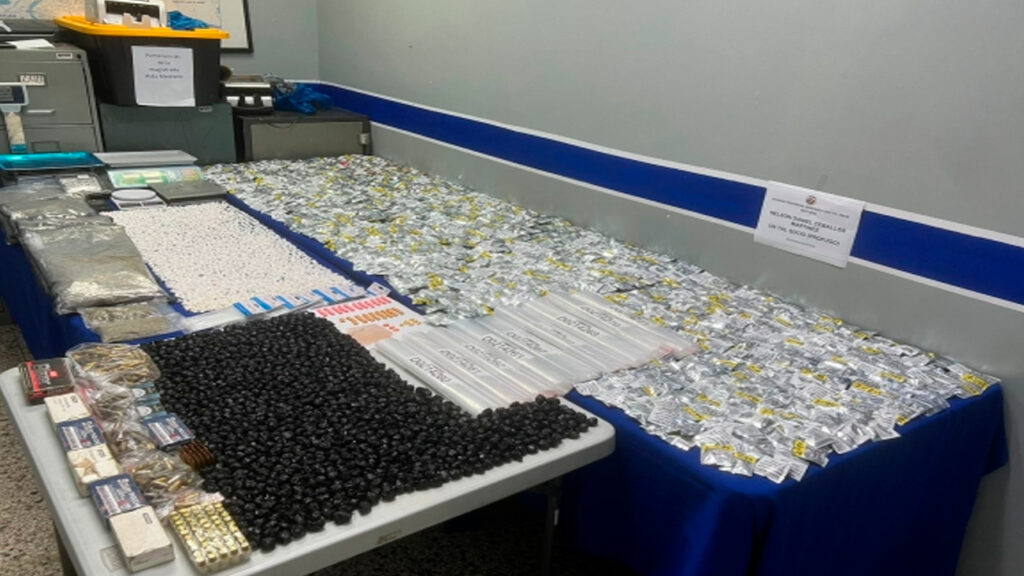 La droga fue confiscada en diversos operativos.