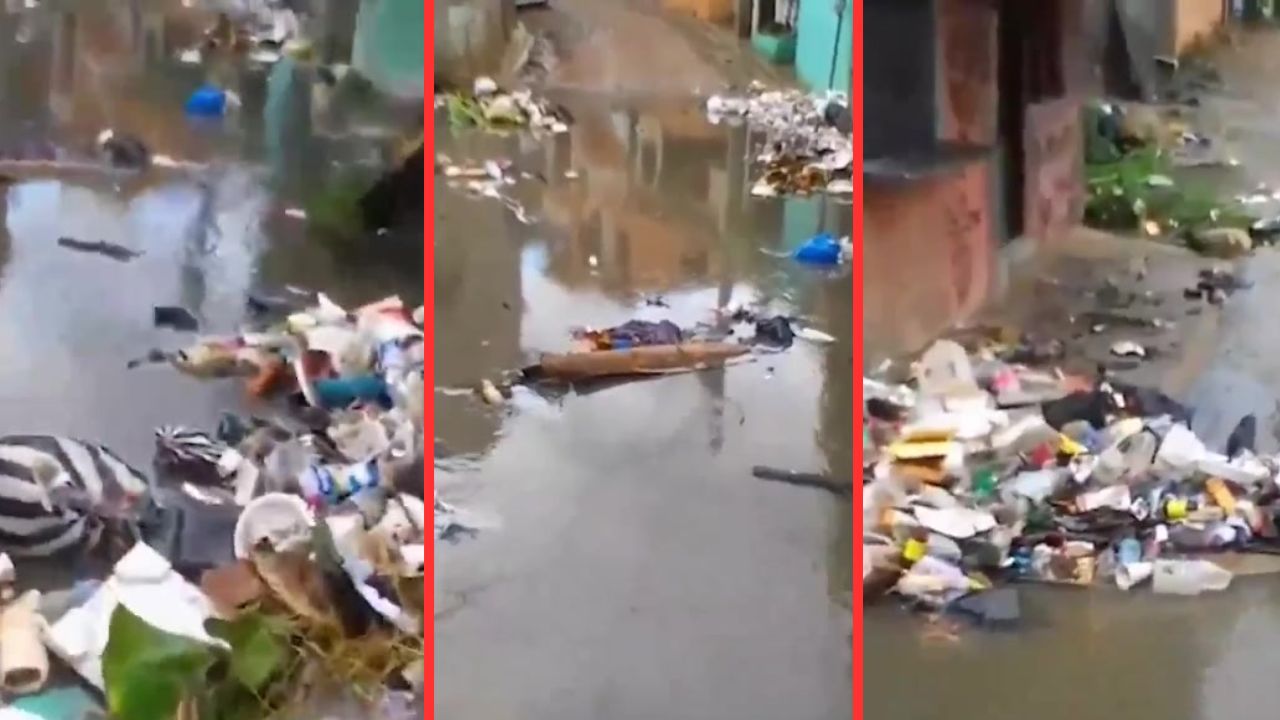 Pedro Brand: vecinos denuncian acumulación de agua y basura - Antena 7