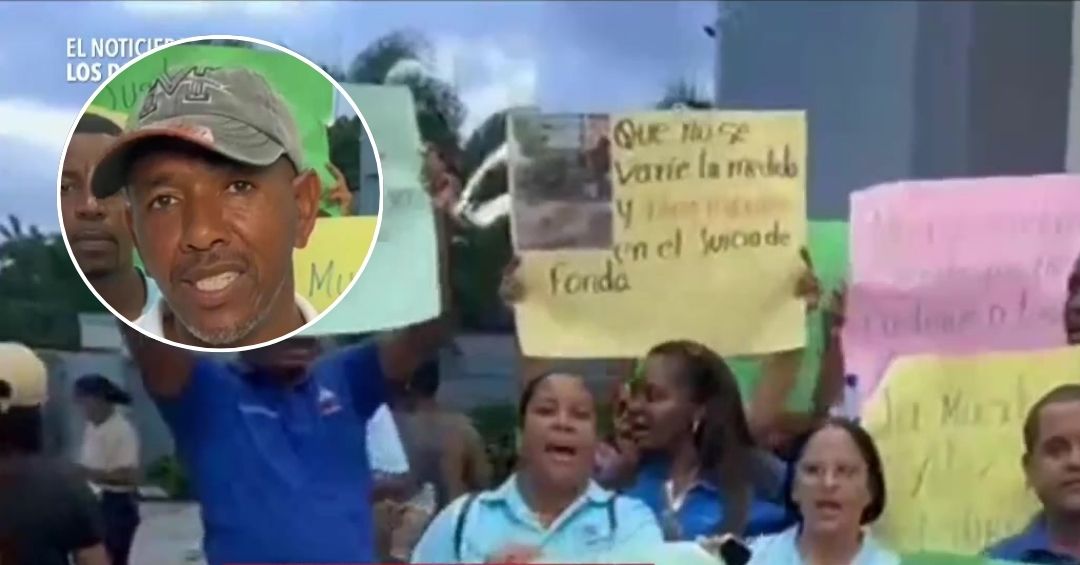 Profesores protestan en Sabana Grande de Boyá por muerte de joven de 17 años