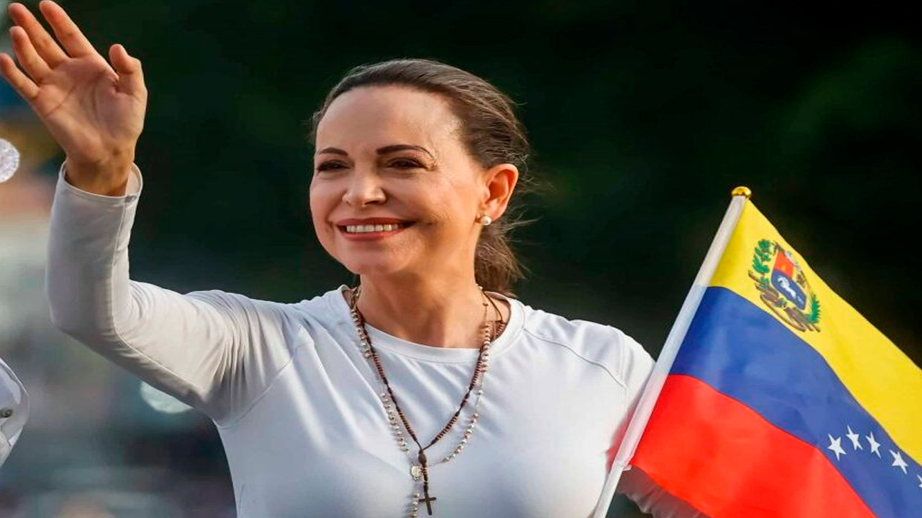 María Corina Machado agradece al presidente Abinader su felicitación tras recibir el Nobel de la Paz 2025
