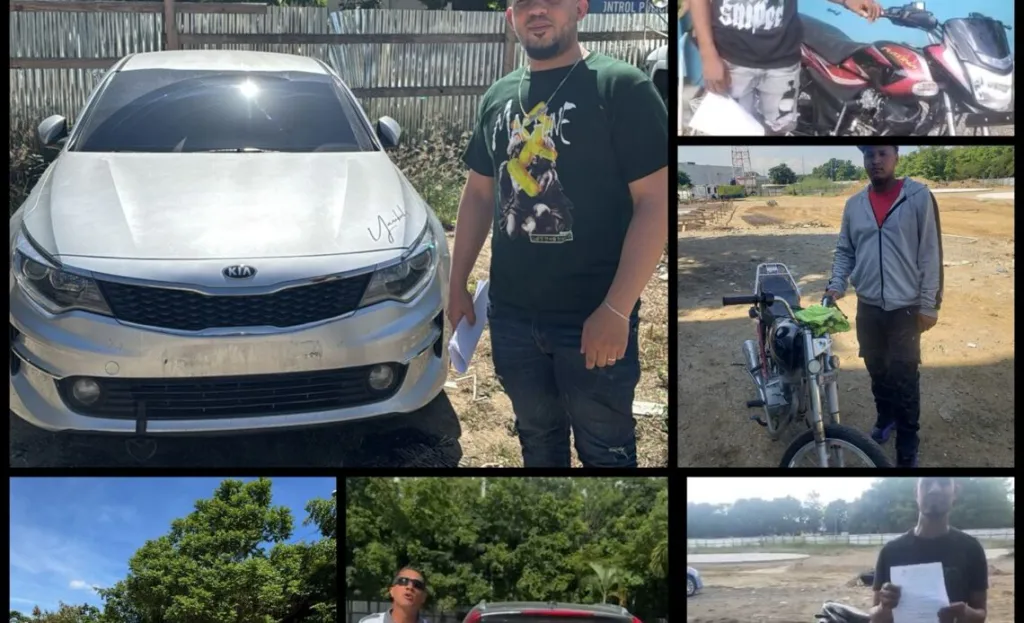 Autoridades recuperan 12 autos robados en operativo de la Policía Nacional
