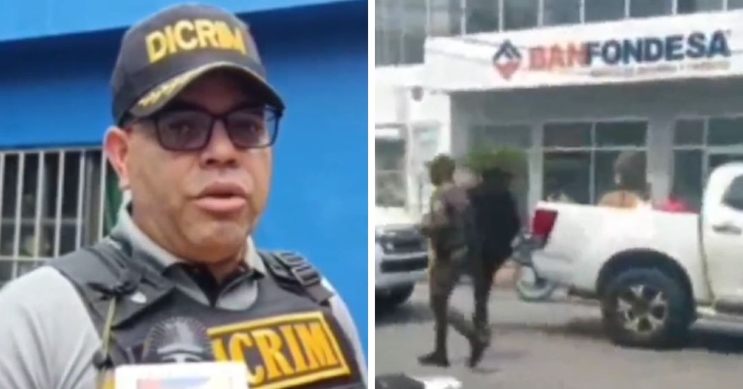 Higüey: Policía frustra intento de asalto en sucursal bancaria