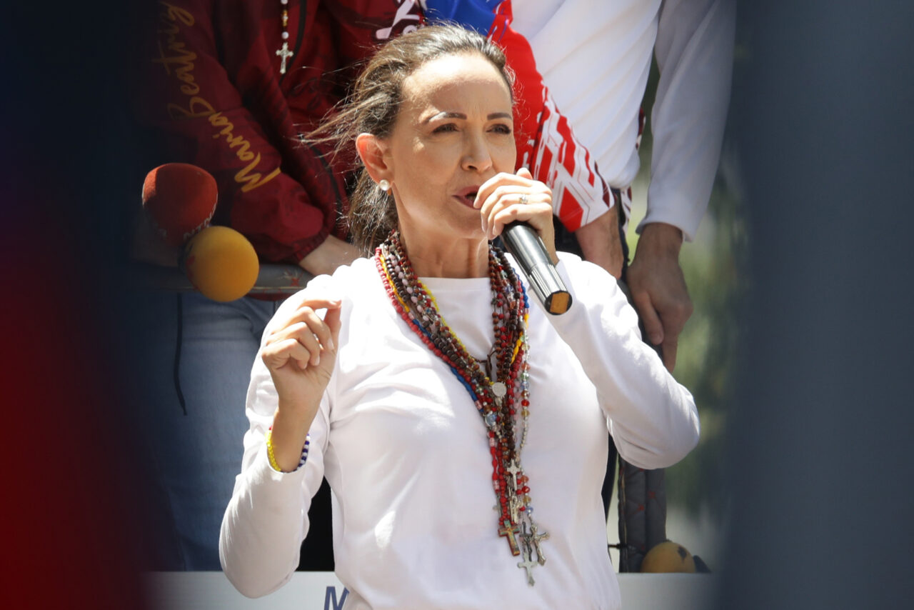 María Corina Machado dice que la transición a la democracia «es urgente» en Venezuela