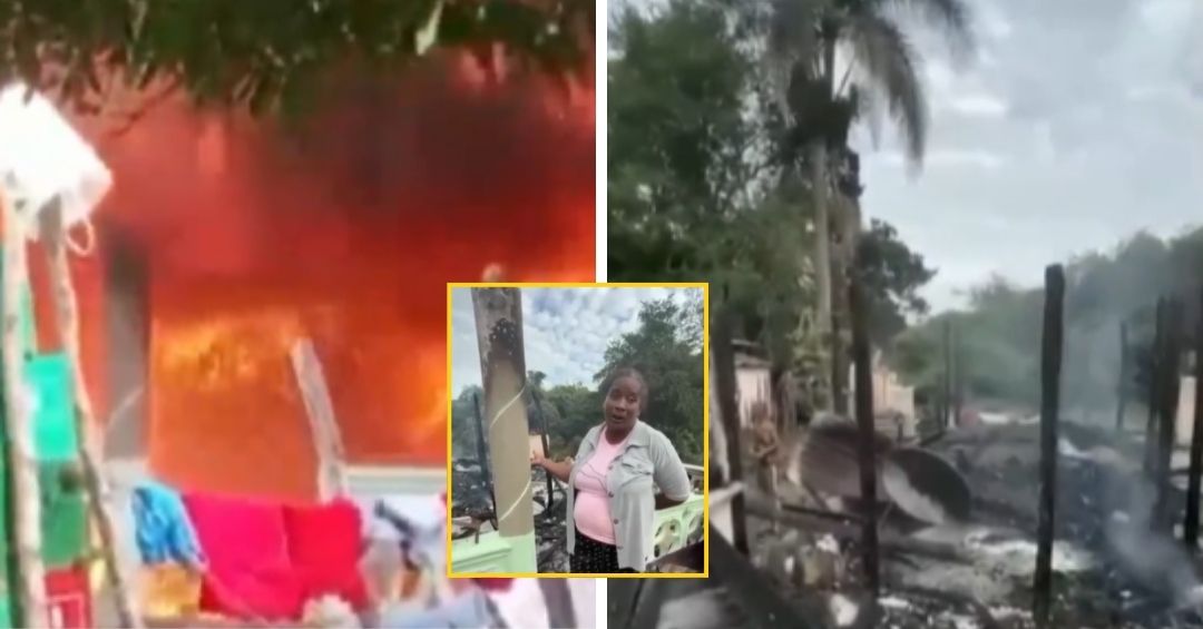 Villa Mella: Incendio por fallo eléctrico deja sin hogar a familia en ...
