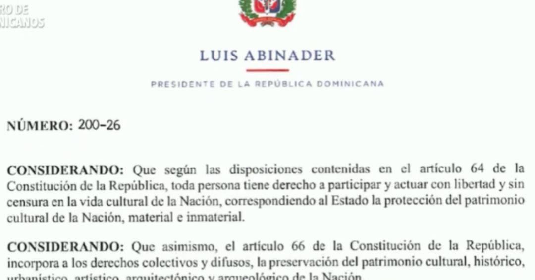 Presidente Abinader crea Comisión del Museo Histórico de la Gesta de Abril