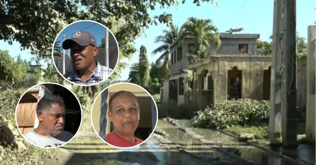 Inundaciones en Santo Domingo Oeste: residentes pierden todo y claman: «Aquí nos tienen olvidados»