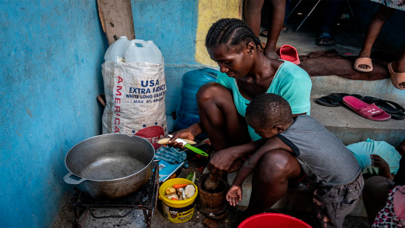 Crisis global amenaza seguridad alimentaria de Haití