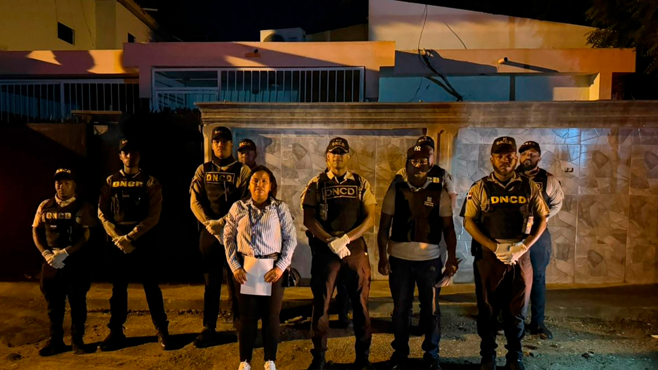 Ocupan drogas y tres armas de fuego durante operativos en Montecristi y Espaillat