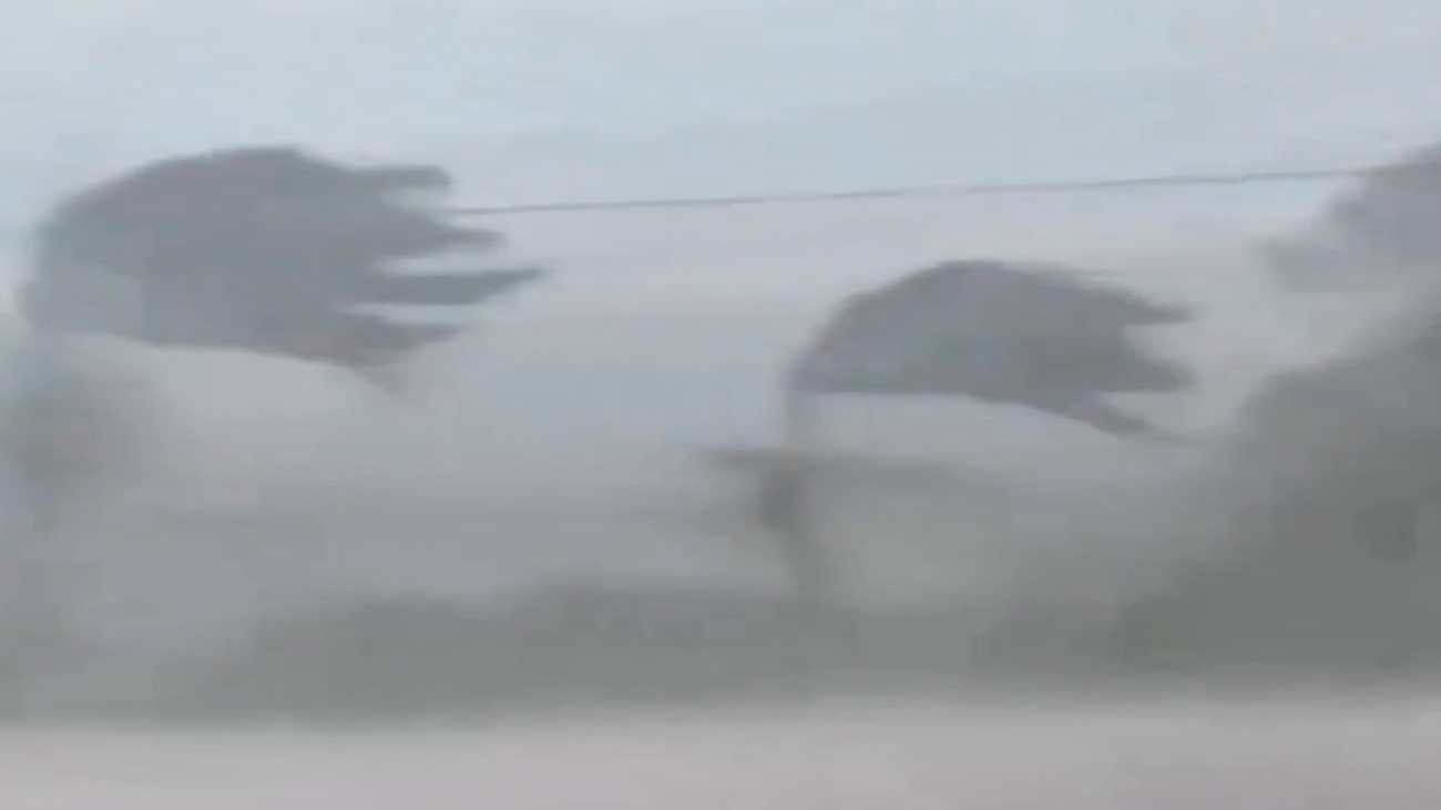 Fuerte ventarrón impactó a Mao y otras comunidades de la región Cibao