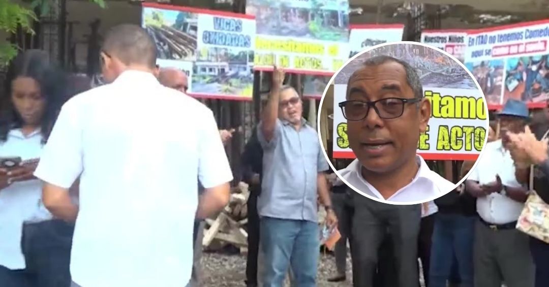 Comunidad educativa protesta por abandono estudiantil