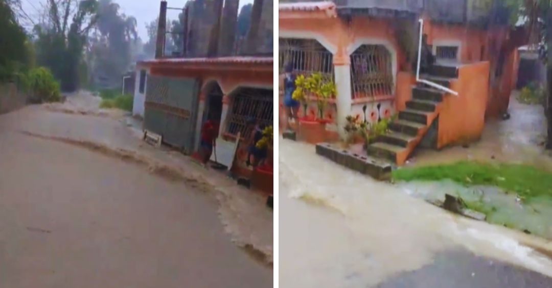 Residentes de Villa Mella denuncian alcantarillas tapadas tras lluvias