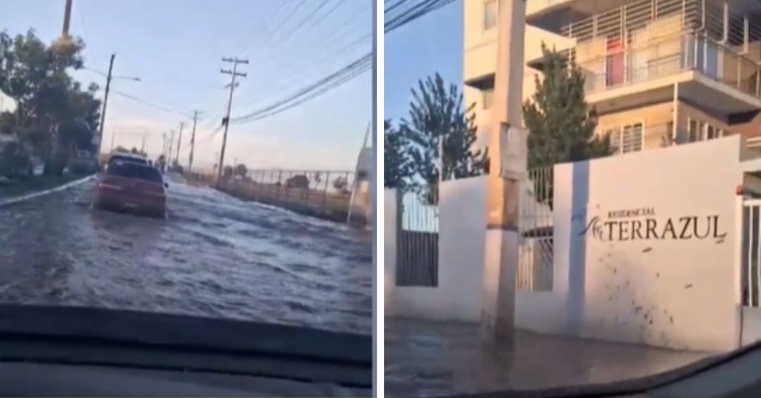 Ciudadanos reportan inundaciones recurrentes en tramo de la avenida Hípica