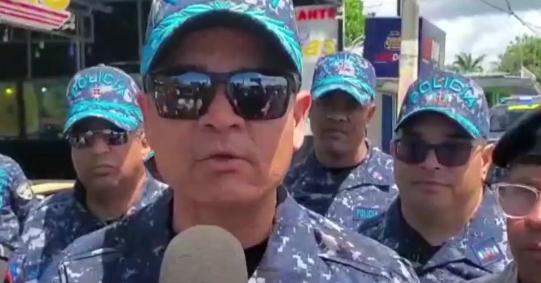 Jefe policial supervisa seguridad en litoral este