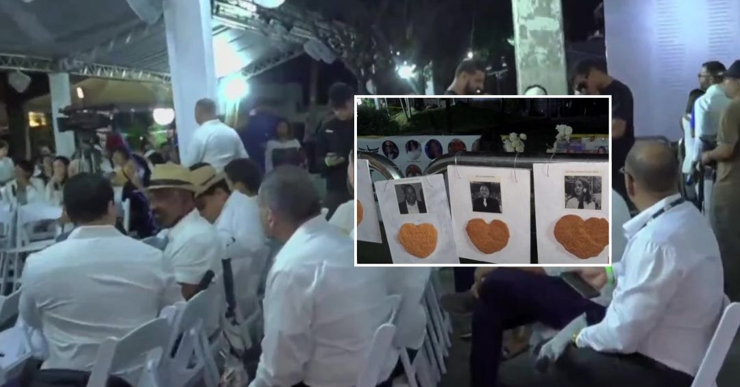 Realizan vigilia por víctimas de la tragedia del Jet Set