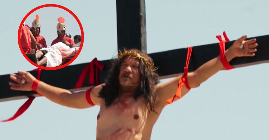 Cientos se congregaron en Filipinas para tradicional representación del Viernes Santo