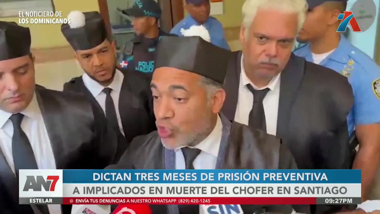 Siete presuntos culpables fueron enviados a prisión por el asesinato del chofer recolector