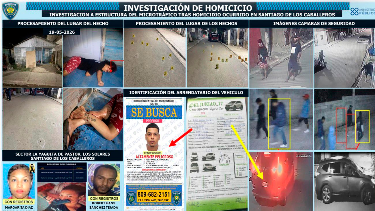 PN vincula a hombres hallados muertos en Jarabacoa con asesinato de Margarita Díaz en Santiago