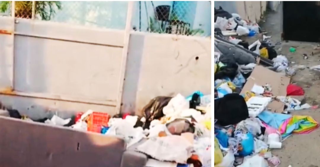 Denuncian acumulación de basura cerca a centro médico en Distrito Nacional