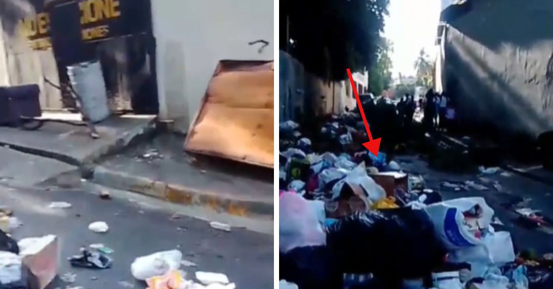 Basura hace intransitables calles de Brisas del Este