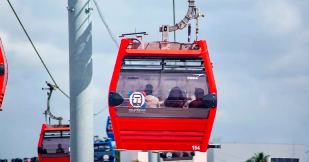 Línea 3 teleférico en Santo Domingo muestra avances clave
