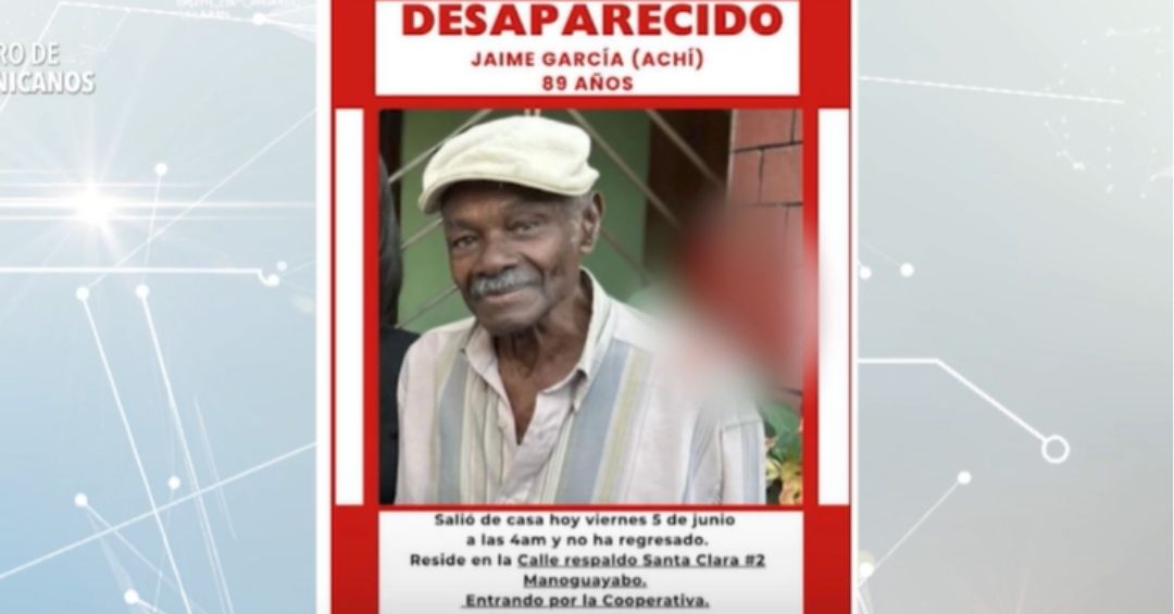 Buscan a adulto mayor de 89 años con demencia senil en SD Oeste