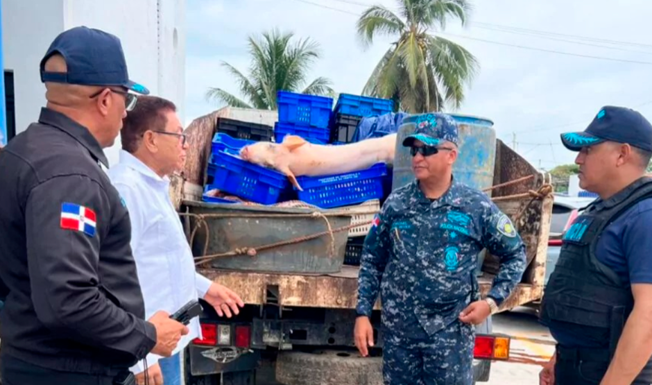 Incautan carne de res y cerdo en mal estado durante operativ