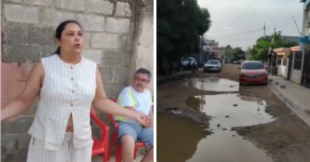 Polvo y lodo: vecinos de Nueva Jerusalén denuncian