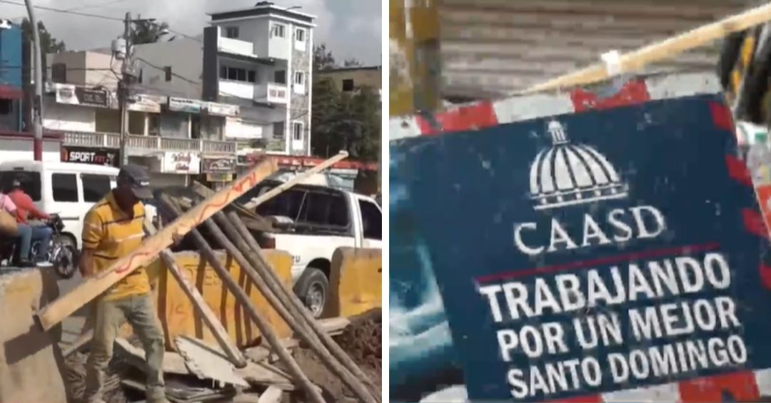 Cuatro meses sin tuberías: Caos vehicular en Santo