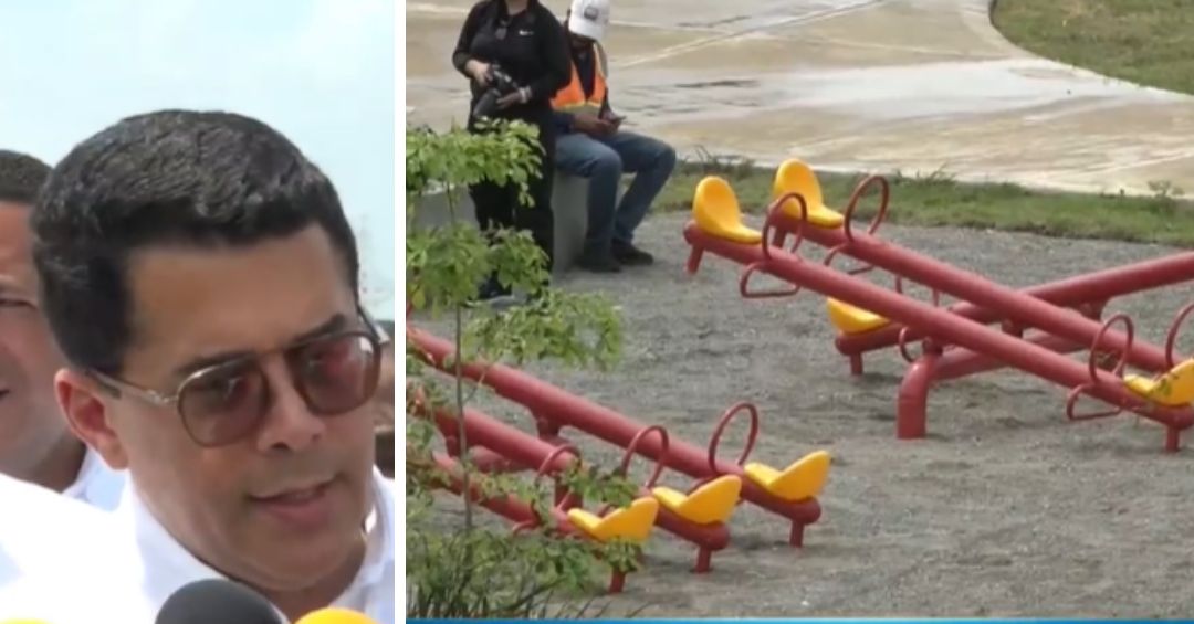 Ministro de Turismo supervisa parque de Haina que abrirá en 