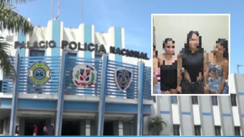Siete mujeres colombianas rescatadas en operativo policial contra trata en el Distrito Nacional